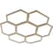 Ekena Millwork Florin Wood Fretwork Pierced Ceiling Medallion, Birch, 20"OD x 7"ID x 3/8"T CMWP20X20X0375FOBI - alternate 5